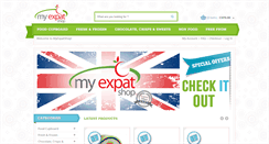Desktop Screenshot of myexpatshop.com
